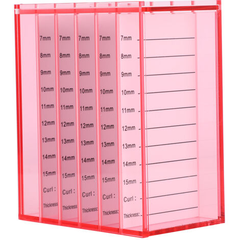 Boîte de Rangement 5 Étages pour Faux Cils, Organisateur Extension Cils, Outil Maquillage Pro