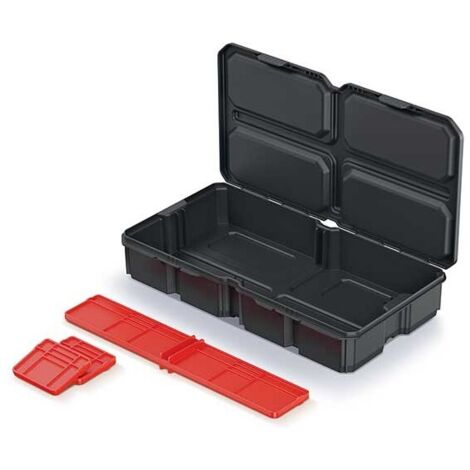 Boîte de rangement à outils - KMXBB3015S - Noir - Compacte et organisée - Idéale pro et bricoleurs