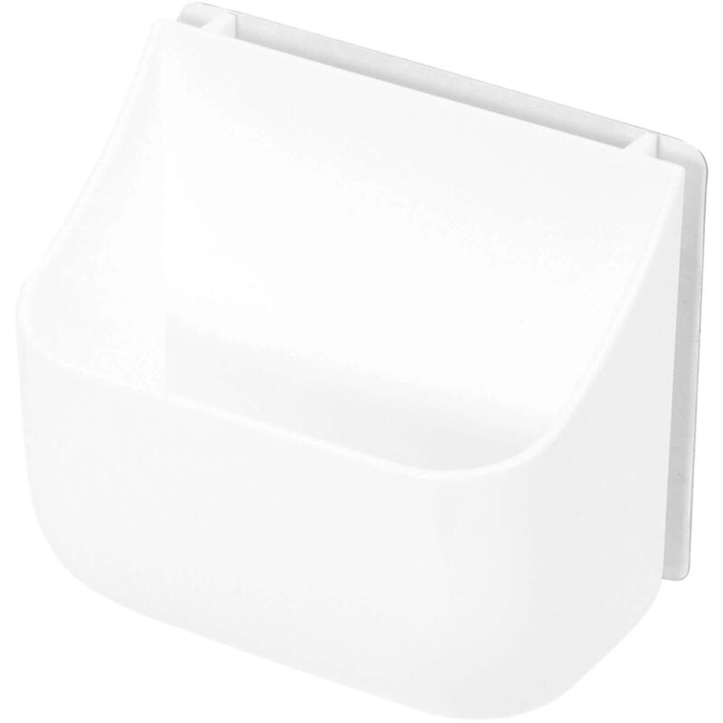 COMPACTOR Bo&icirc;te de rangement murale autoadh&eacute;sive Hang It blanche -  - 10 x 6.7 x H.9.7 CM - Blanc