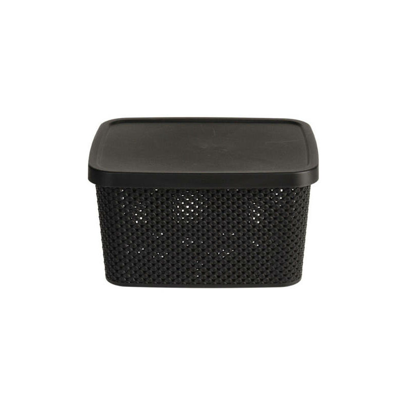 Boîte de rangement avec couvercle, verrouillable, en plastique, 7000 ml