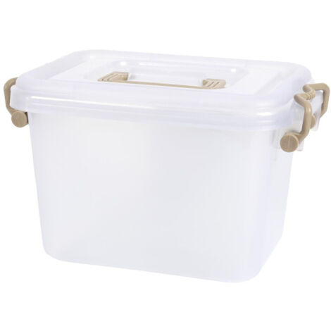 Boîte de Rangement Avec Poignée "Lia" 5L Transparent