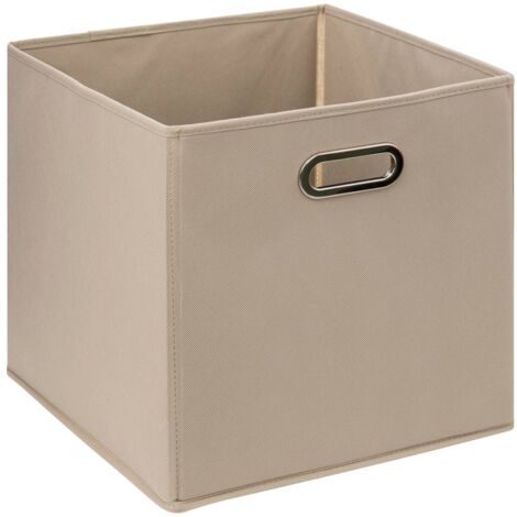 Boîte de rangement Beige Lin 31 x 31 cm - Five