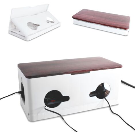 Boîte de rangement câble FISHTEC Wood