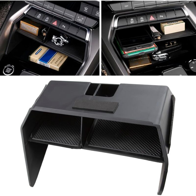 Boîte de Rangement Centrale pour A3 8Y Sportback Sedan 2020 2021 2022 Console Organizer Boîte à Gants de Voiture