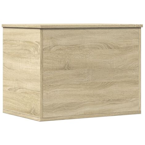 Boîte de rangement chêne sonoma 60x42x46 cm bois d'ingénierie CFW618558