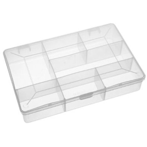 Boîte de Rangement "Compartimenté" 27cm Transparent