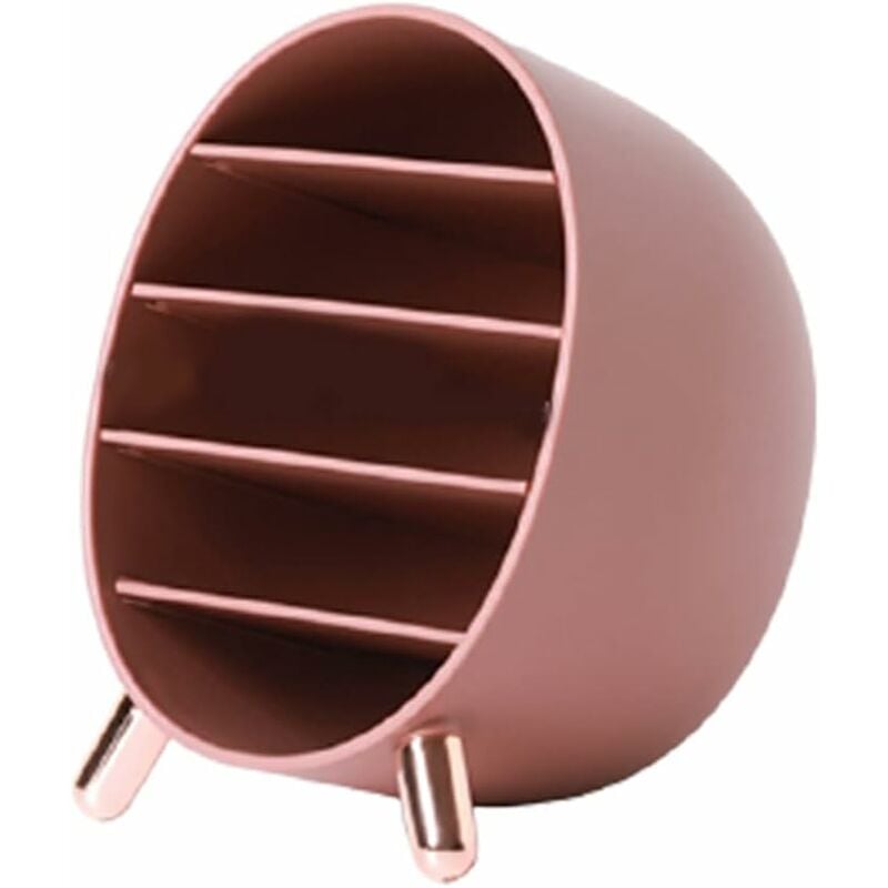 Fei Yu - Boîte de rangement cosmétique, vitrine anti-poussière (rouge)