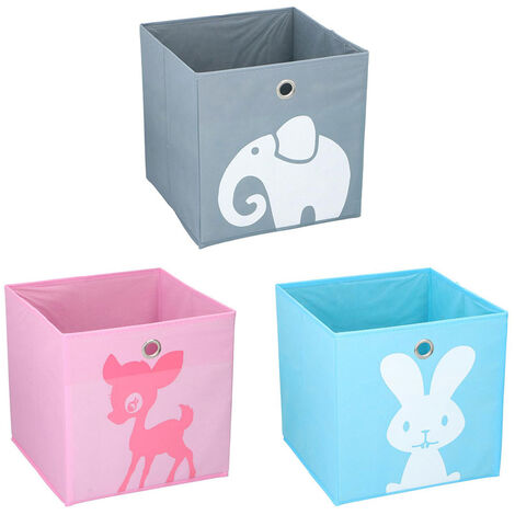 Boite De Rangement Couleurs Assorties 28 X 28 X 28 Cm Alpina - Alpina