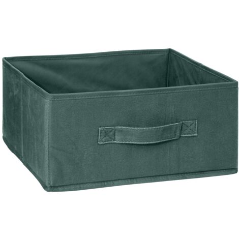 Boîte de rangement cube rectangulaire en velours MIX 'N MODUL