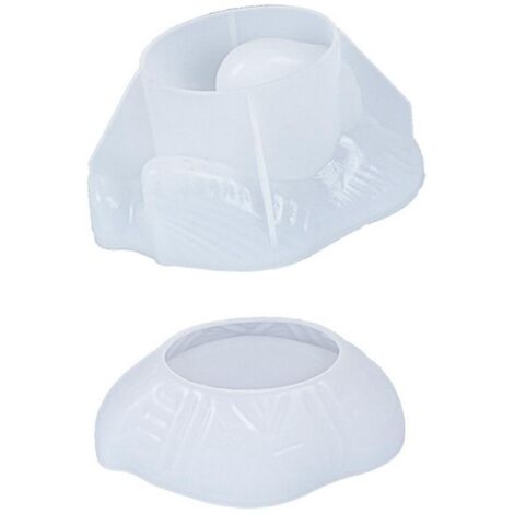 Boîte de rangement cygne, moule en résine époxy cristal, contenant pour maquillage et bijoux, porte-fruits et bonbons, moule en silicone pour loisirs créatifs, décorations et outils de moulage