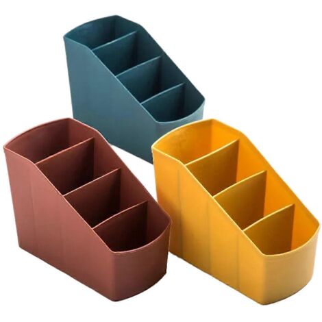 Boîte de rangement de bureau, boîte de rangement pour télécommande de salon ---