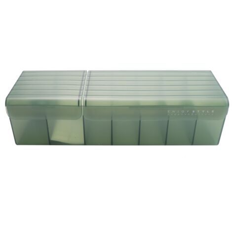 Boîte de rangement en plastique pour tiroir de câble d'alimentation de  bureau gris
