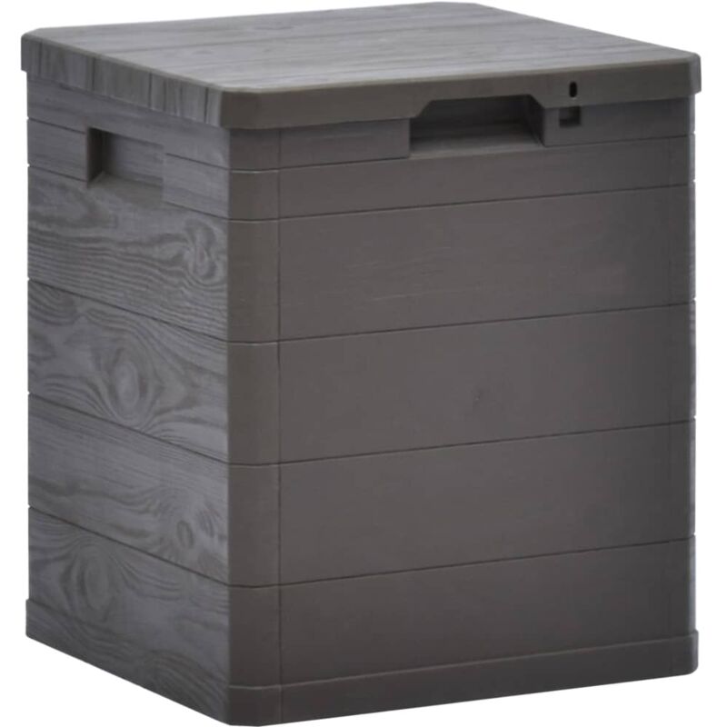Vidaxl - Boîte de rangement de jardin 90 l Marron