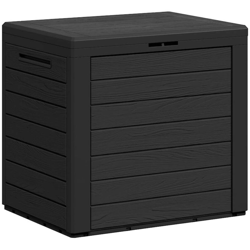 Vidaxl - Boîte de stockage jardin Anthracite 58,5x46x55 cm Polypropylène