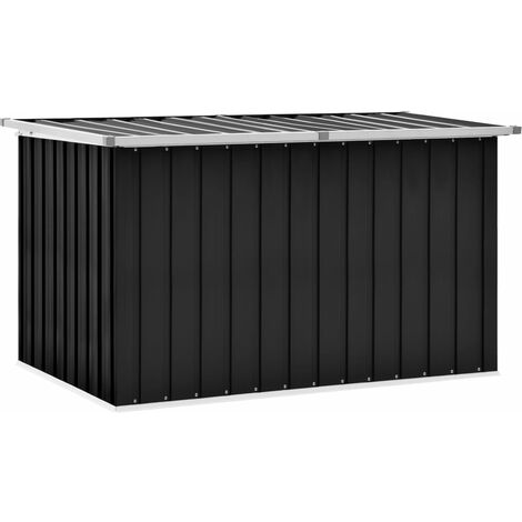 Boîte de rangement de jardin Anthracite 149x99x93