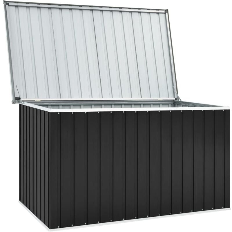 Ulisem - inlife Boîte de rangement de jardin Anthracite 171x99x93 cm