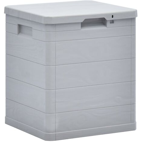 Deuba Deuba Coffre de Rangement extérieur « Cargo » avec 4 Roues 120x45x60 cm 