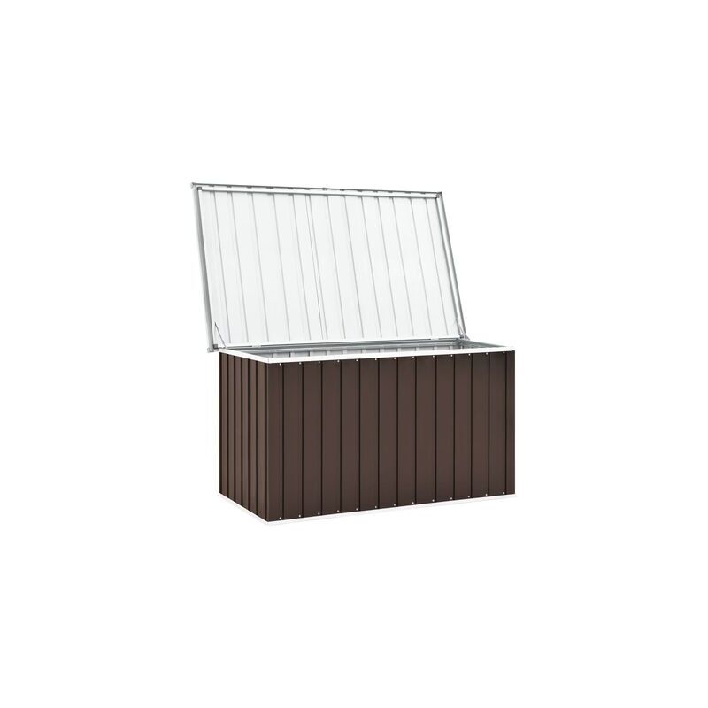 Boîte de rangement de jardin Marron 149x99x93 cm