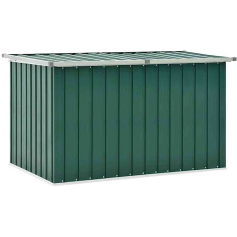 Boîte de rangement de jardin，Coffre de rangement Vert 149x99x93 cm CFW756648