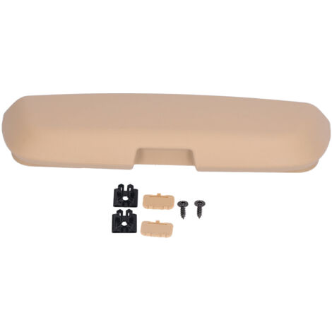 Boîte de rangement de lunettes de voiture, support de lunettes de soleil, accessoire adapté pour Cayenne/PanameraBeige