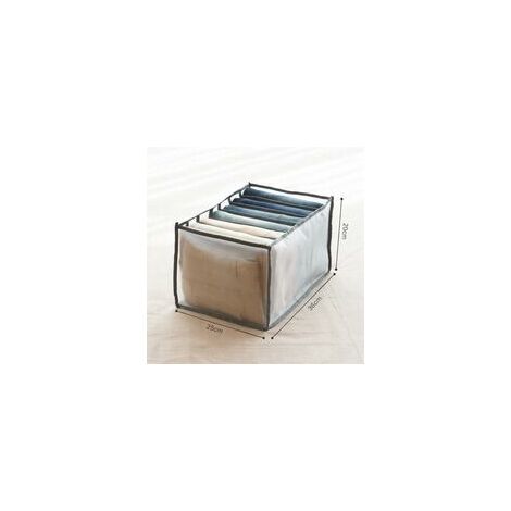 10Grids（30205.8CM）-Boite Rangement Plastique Compartiment, Boite  Compartiment, Petite Boîte de Rangement Transparente Boite Plastique