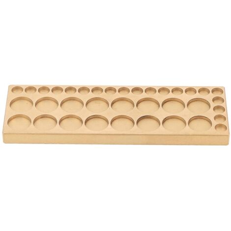 Boîte de rangement de vis multifonctionnelle en cuivre pur pour petites vis, outil de réparation de montres