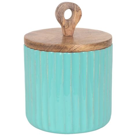 Boîte de rangement décorative vintage, organiseur en bois et résine, design exclusif pour la maison et le bureau