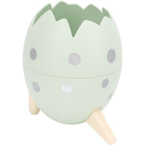 Boîte de Rangement Dinosaure Organisateur Bureau Œuf à Ouvrir pour Crayons et Fournitures Scolaires