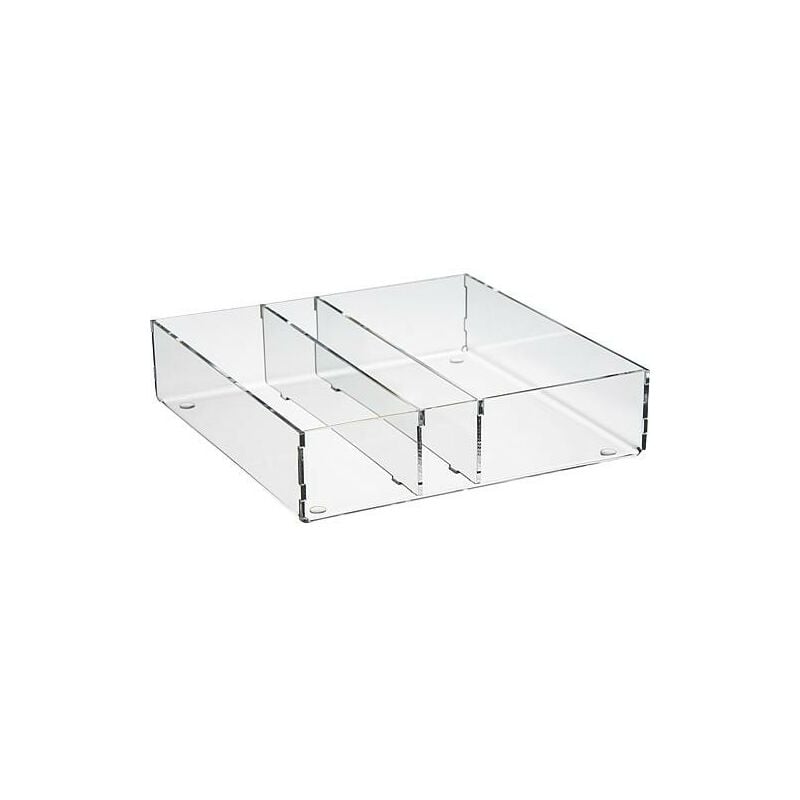 Evenes ® - Boite de rangement en plexiglas transparent 240x60x240