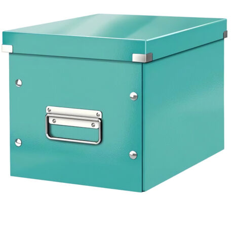 Boîte de rangement Esselte Click & Store WOW Cube M carton 26x26 cm
