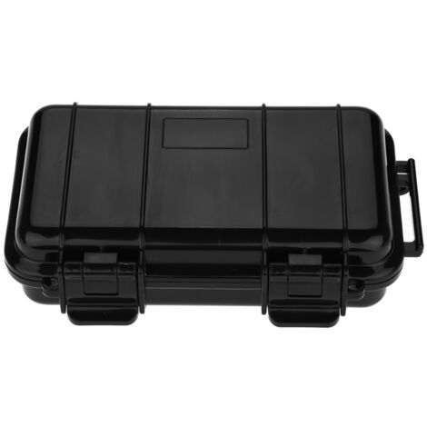 Boîte de Rangement Étanche Antichoc pour Extérieur, Coffre de Survie Résistant à la Pression (A)