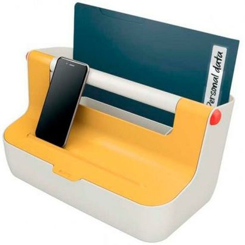 Leitz - Aufbewahrungsbox Cosy 61250019 367x196x214mm abs gelb Leitz - Aufbewahrungsbox Cosy 61250019 367x196x214mm abs gelb