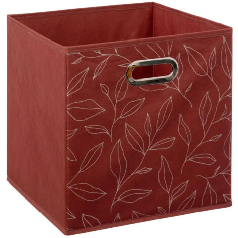 Boîte de Rangement "Minimaliste" 31x31cm Terracotta