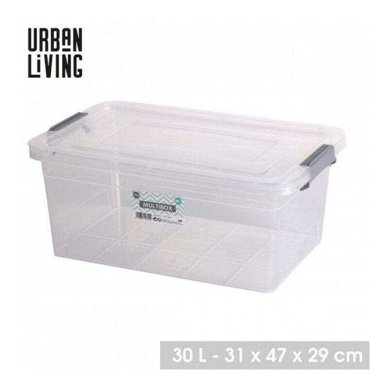 Boite de rangement - Multibox - Transparent - L 31 x l 47 x H 29 cm. - Livraison gratuite