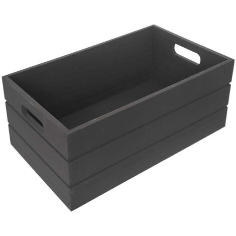 Boite de rangement noire elegante pour tous vos objets