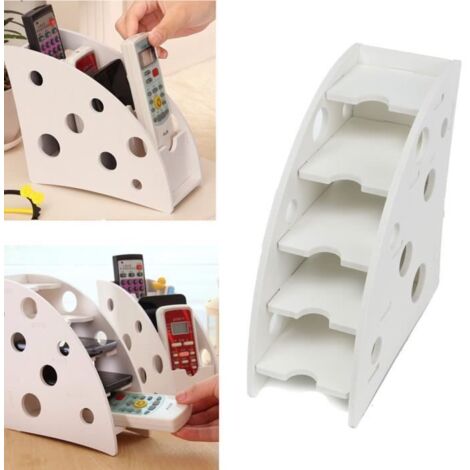 Boîte de Rangement - Non spécifié - 18cm x 16.5cm x 7.5cm - Bois-Plastique - Couleur Blanche