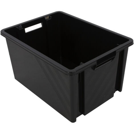 Boite de rangement Novabac 10L Noir - 5201794