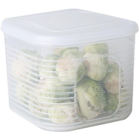 Boîte de Rangement Oignon Gingembre Ail. Matériau Sûr. évite les Odeurs. Polyvalente. Petite et Pratique. Adaptée au Stockage au Réfrigérateur. Idéale pour le Stockage dans la