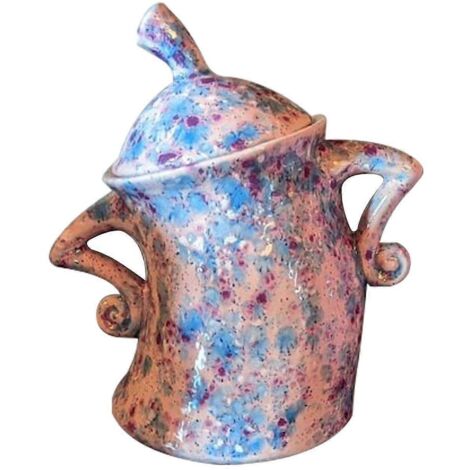 Boîte de rangement originale, jolie boîte de rangement style café, boîtes de rangement hermétiques en céramique avec couvercles, parfaites pour le café, le thé, le sucre, les épices et bien plus encor