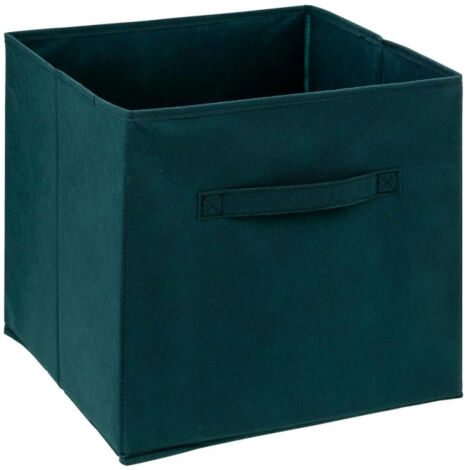 Boîte de Rangement Pliable "Basic" 31x31cm Pétrole