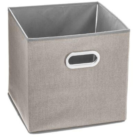 Boîte de Rangement Pliable "Premium" 31x31cm Beige