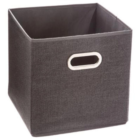 Boîte de Rangement Pliable "Premium" 31x31cm Gris