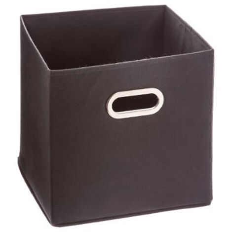 Boîte de Rangement Pliable "Premium" 31x31cm Gris Anthracite