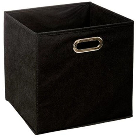 Boîte de Rangement Pliable "Premium" 31x31cm Noir