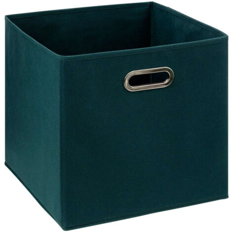 Boîte de Rangement Pliable "Premium" 31x31cm Pétrole
