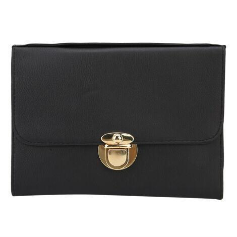 Boîte de rangement portable pour pinceaux de maquillage, trousse de rangement étanche pour outils cosmétiques, type B