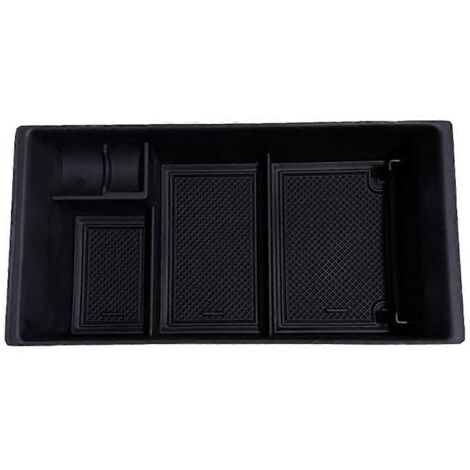 Boîte de rangement pour accoudoir central Toyota Land Cruiser 300 2022-2024 - Noir
