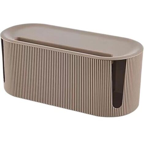 Boîte De Rangement Pour Câbles,boîte De Rangement Pour Câbles,boîte De Rangement Pour Prises Et Câbles Électriques,Rangement Câbles, Chargement Boîtes Câbles Avec Couvercle,pour Dissimuler Mult