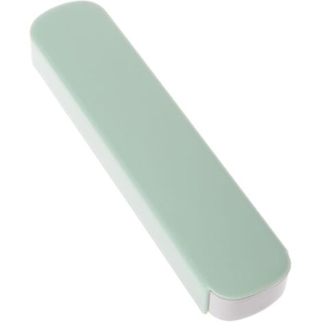 Boîte de rangement pour couverts de table - Étui de voyage pour papeterie, baguettes, cuillère, fourchette - Vert nordique - 19,5 x 4,1 x 2,3 cm