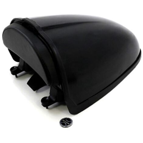Boîte de rangement pour dossier de moto noire